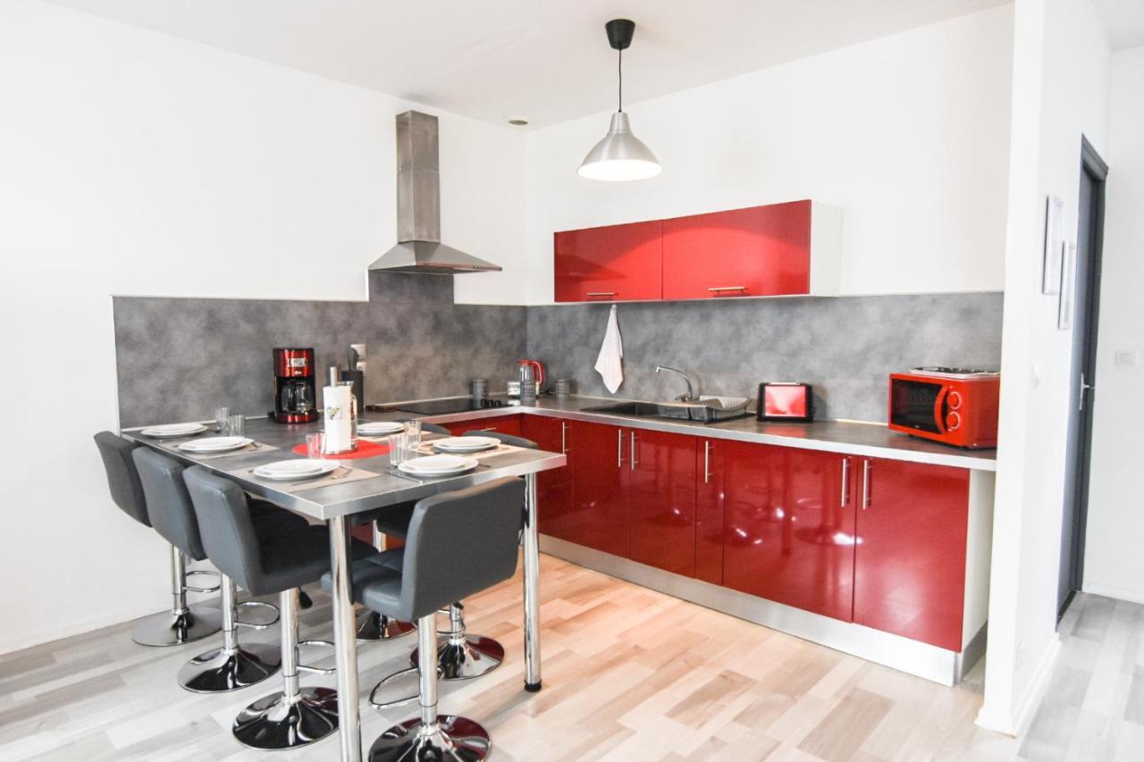 Appartement "Le Terminus " Gare-Cosy-Wifi 6 Personnes سانت كونتان المظهر الخارجي الصورة